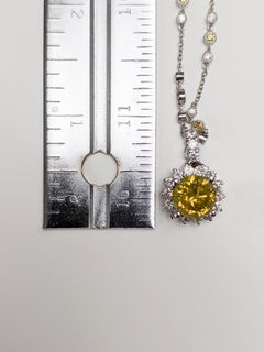 Treated Yellow Diamond