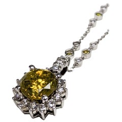 Treated Yellow Diamond