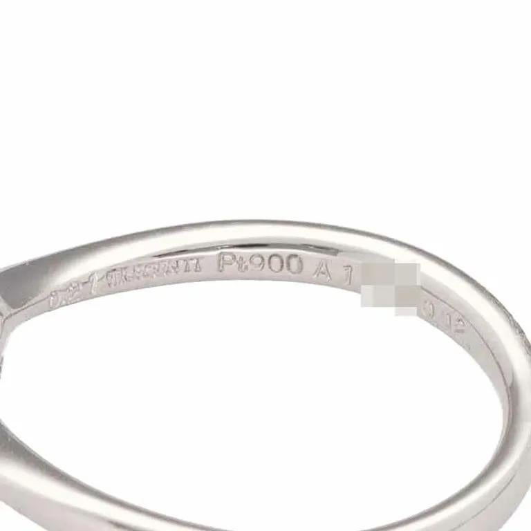 TRECENTI Anillo Flora Diamante 0,21ct / Diamante Rosa 0,02ct Platino US 5 Corte redondo en venta