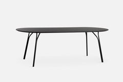 Tree Black Large Dining Table by Elisabeth Hertzfeld