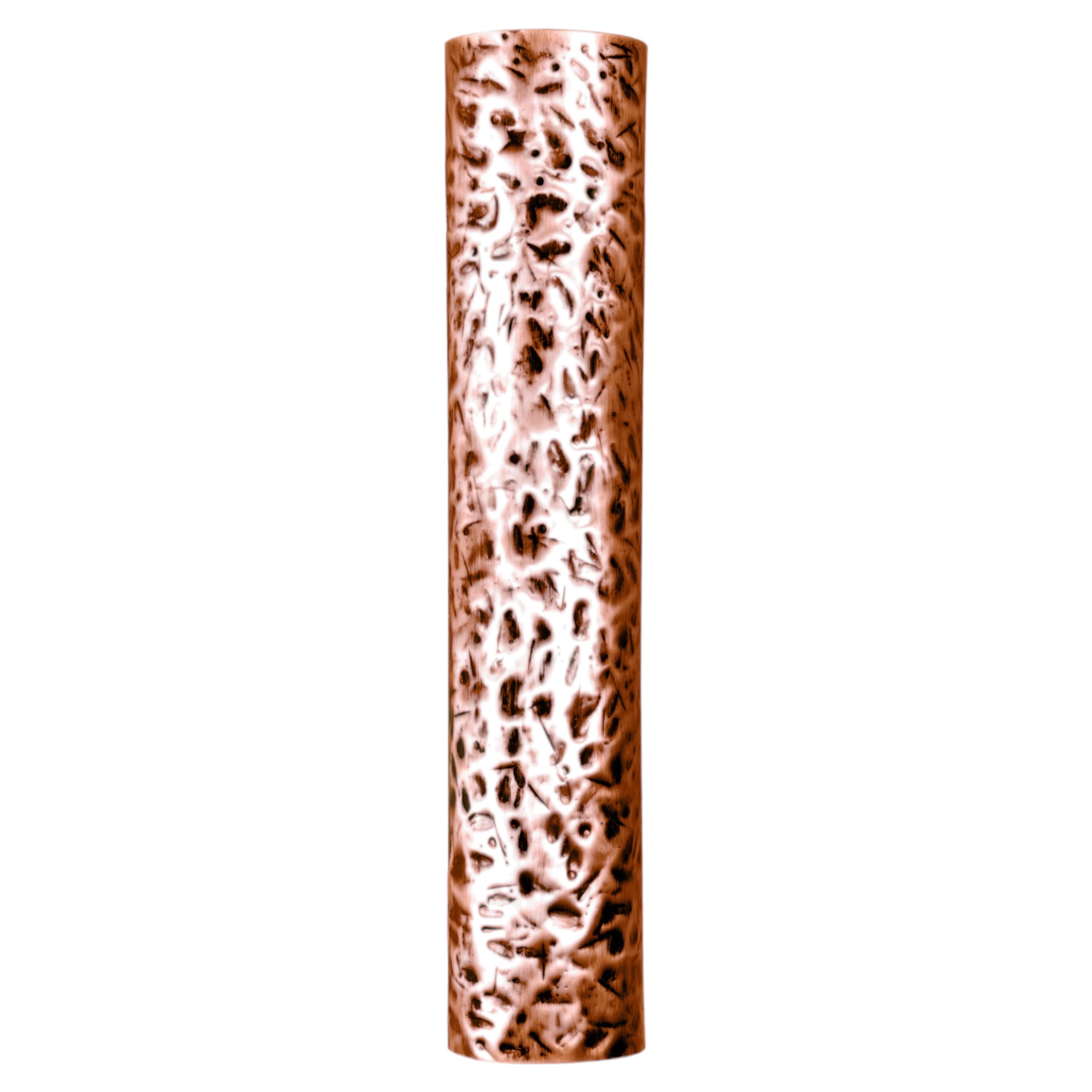 Nature inspired hammered copper, Tree Branches wall lamp by InsidherLand