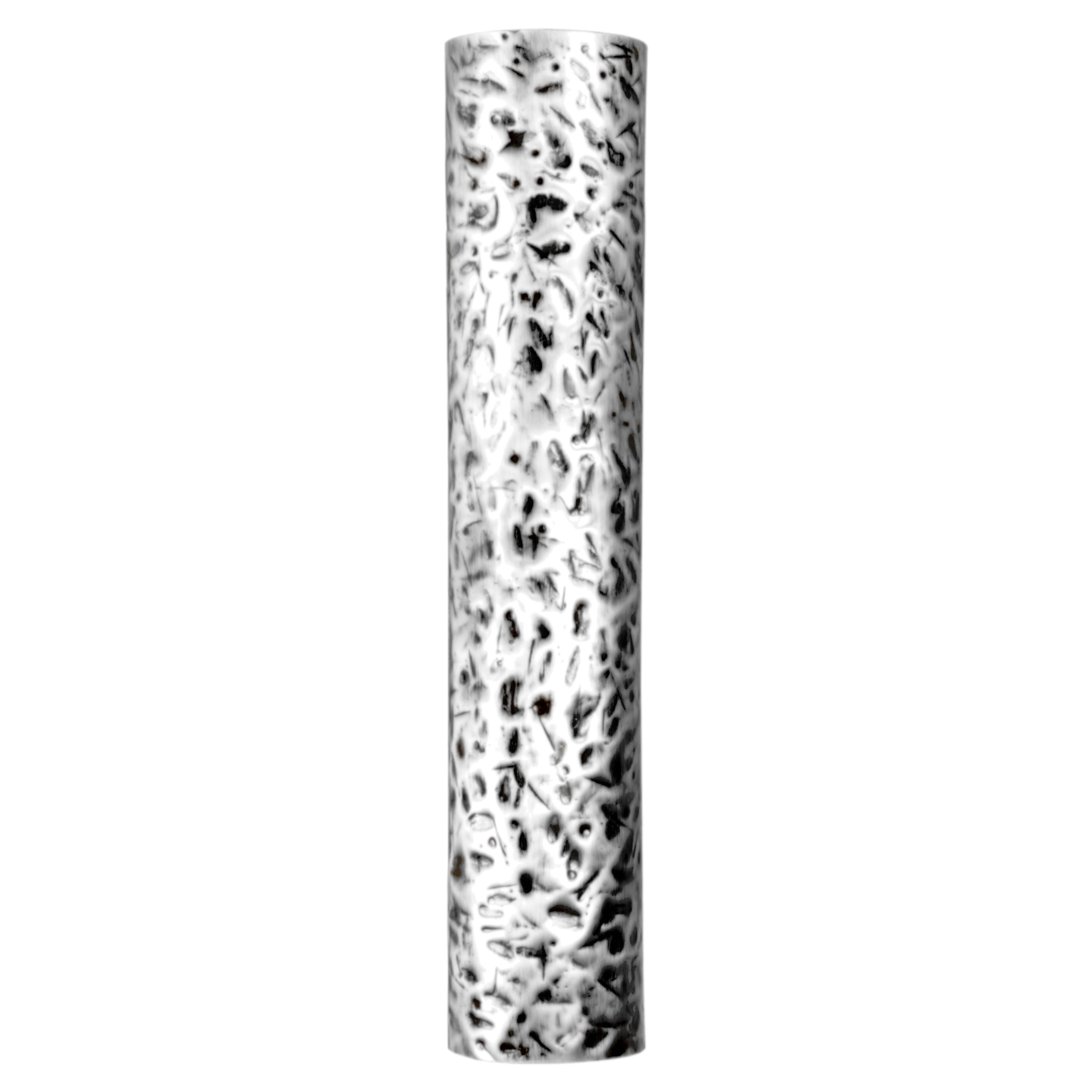 Nature inspired hammered steel, Tree Branches wall lamp by InsidherLand For Sale