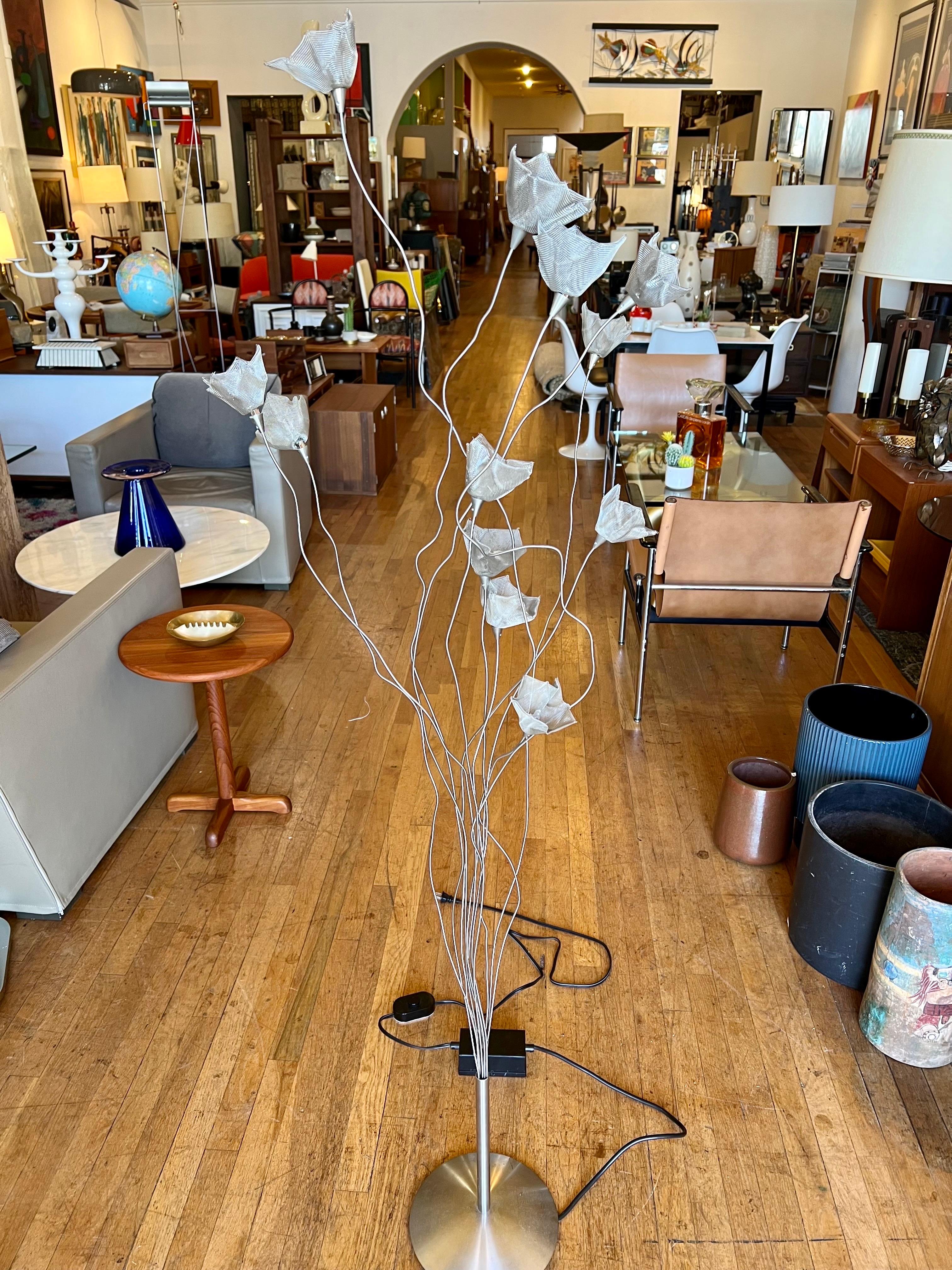 Tree Breeze Floor Lamp by Harco Loor Made in Holland In Good Condition In San Diego, CA