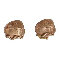 Tree Full of Parrots Napkin Rings in Brass, Viya by Vikram Goyal