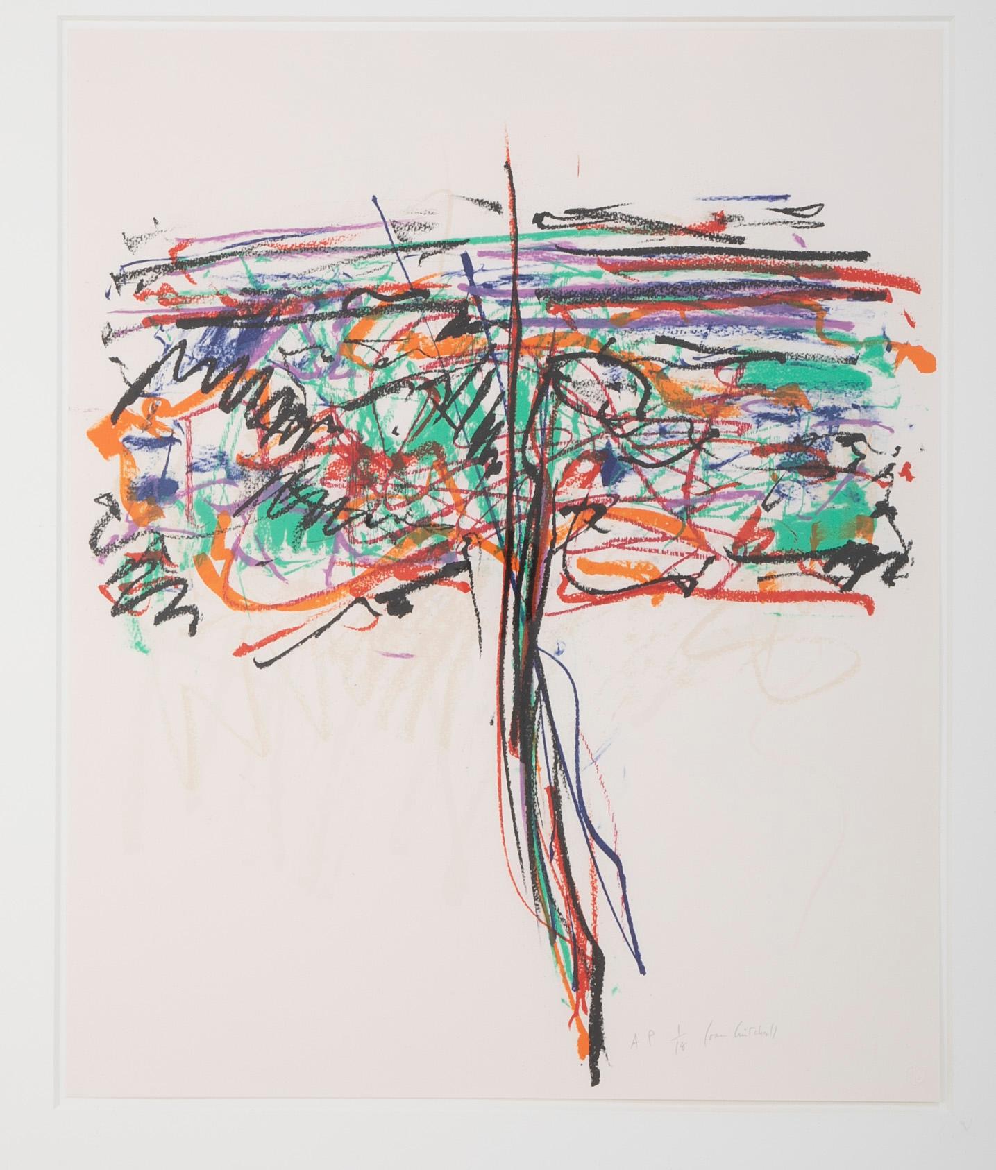 Joan Mitchell Lithograph titled 