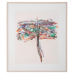 "Tree I". 1992 Lithograph by Joan Mitchell