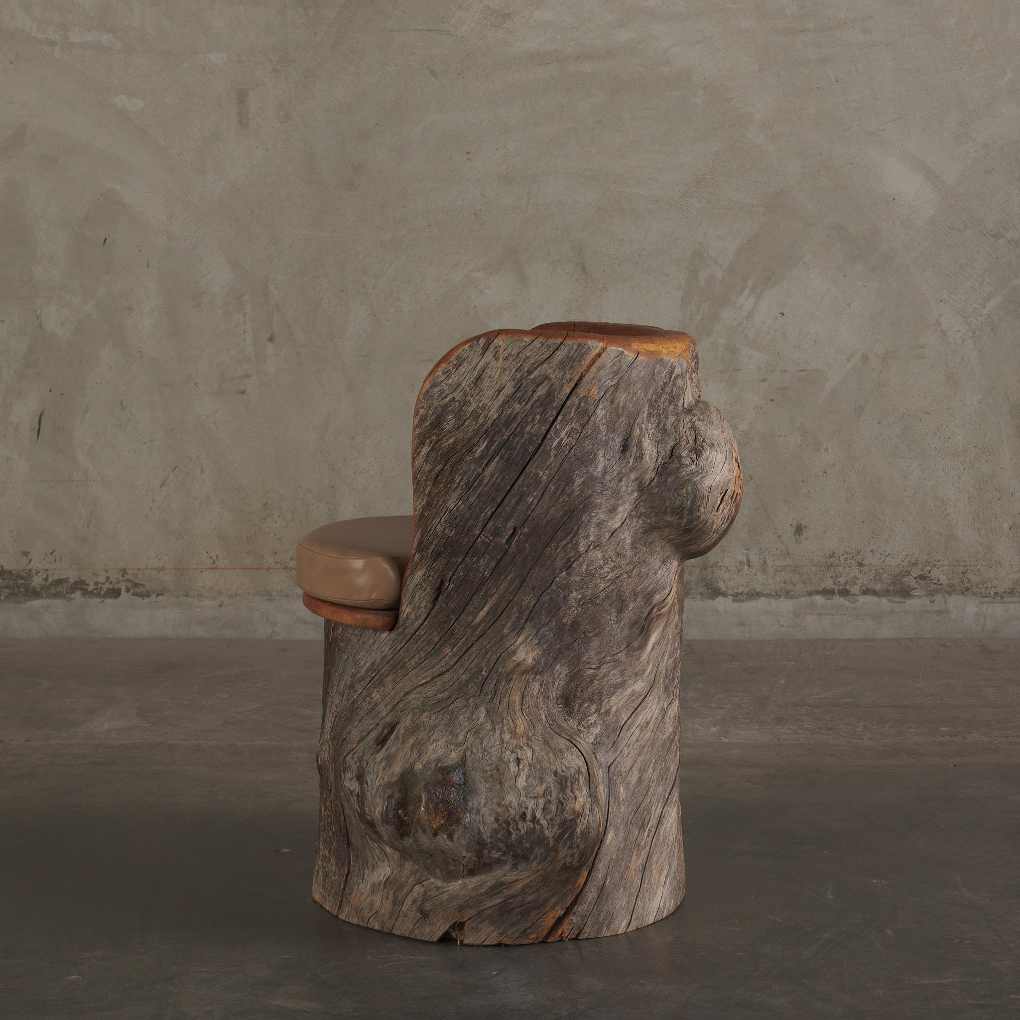 Tree 'Kubbestol' Barrel Armchair, 1970 In Good Condition For Sale In Los Angeles, CA