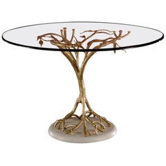 Tree-Like Glass Table by Banci