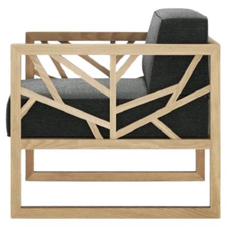 Loungesessel in Baumform mit Struktur aus Massivholz (Portugiesisch) im Angebot