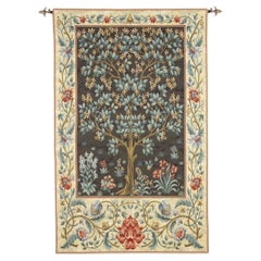 Tree of Life - Dark Loom Woven Tapestry - 3'0" x 2'4"