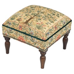 Tree of Life Light Upholstered Stool