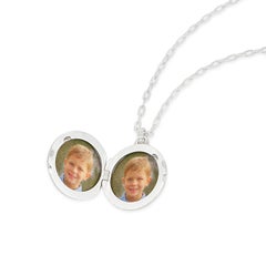 Tree of Life Locket In Sterling Silver