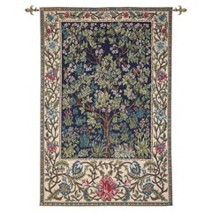 Tree of Life Loom Woven Tapestry - 5'9" x 4'7"