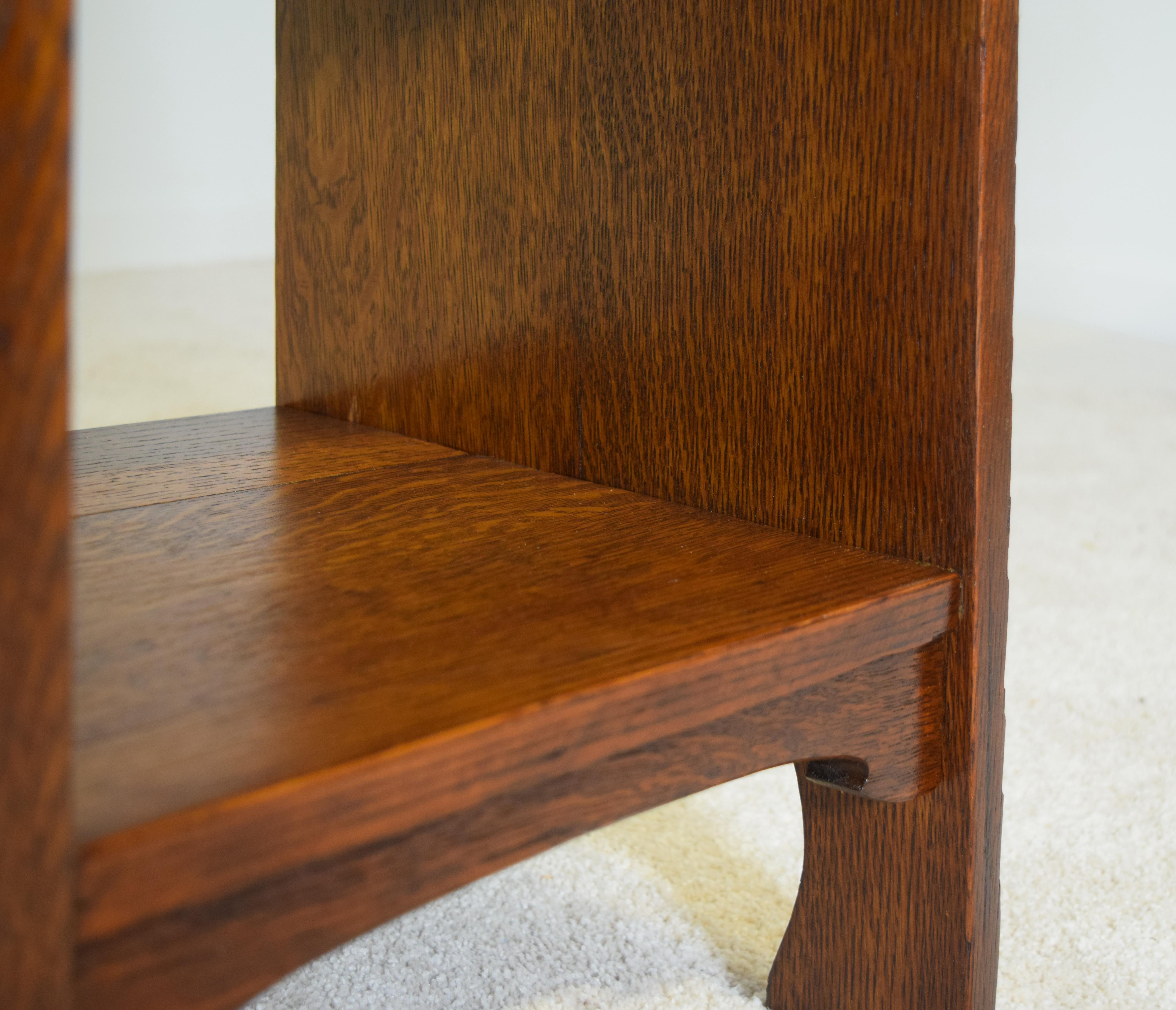 American Tree of Life Magazine stand by Gustav Stickley