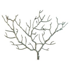 Tree of Life Silvered Wall Sculpture (2 available)