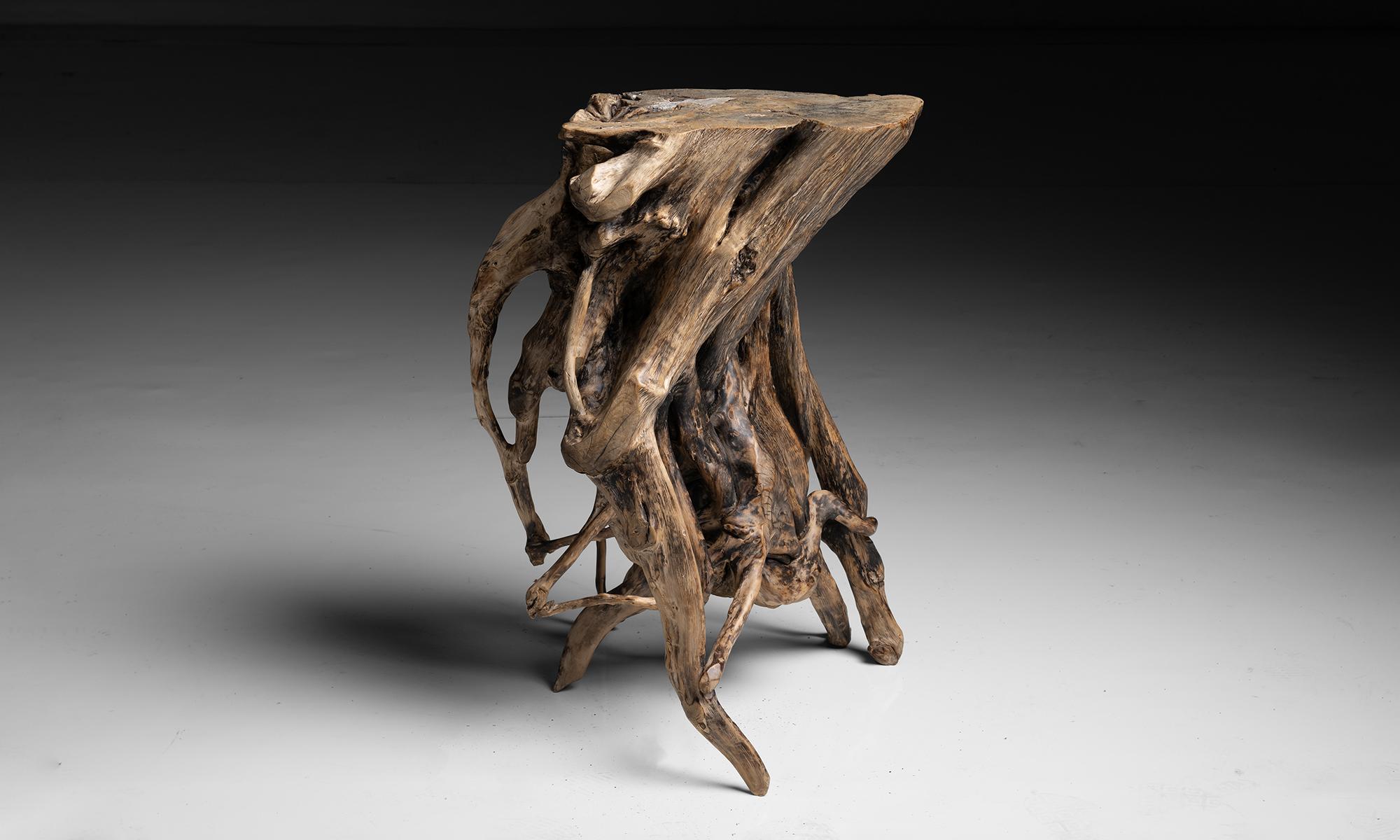 Japanese Tree Root Stand, Japan circa 1900 For Sale