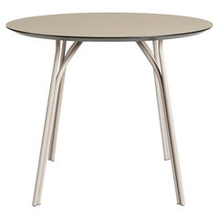 Petite table à manger en forme d'arbre beige d'Elisabeth Hertzfeld  