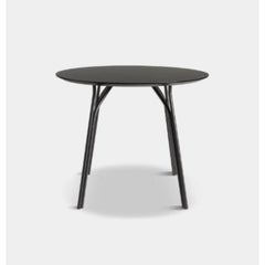 Petite table à manger noire en forme d'arbre d'Elisabeth Hertzfeld