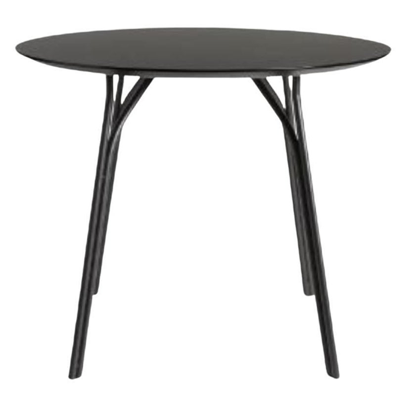 Tree Small Black Dining Table by Elisabeth Hertzfeld