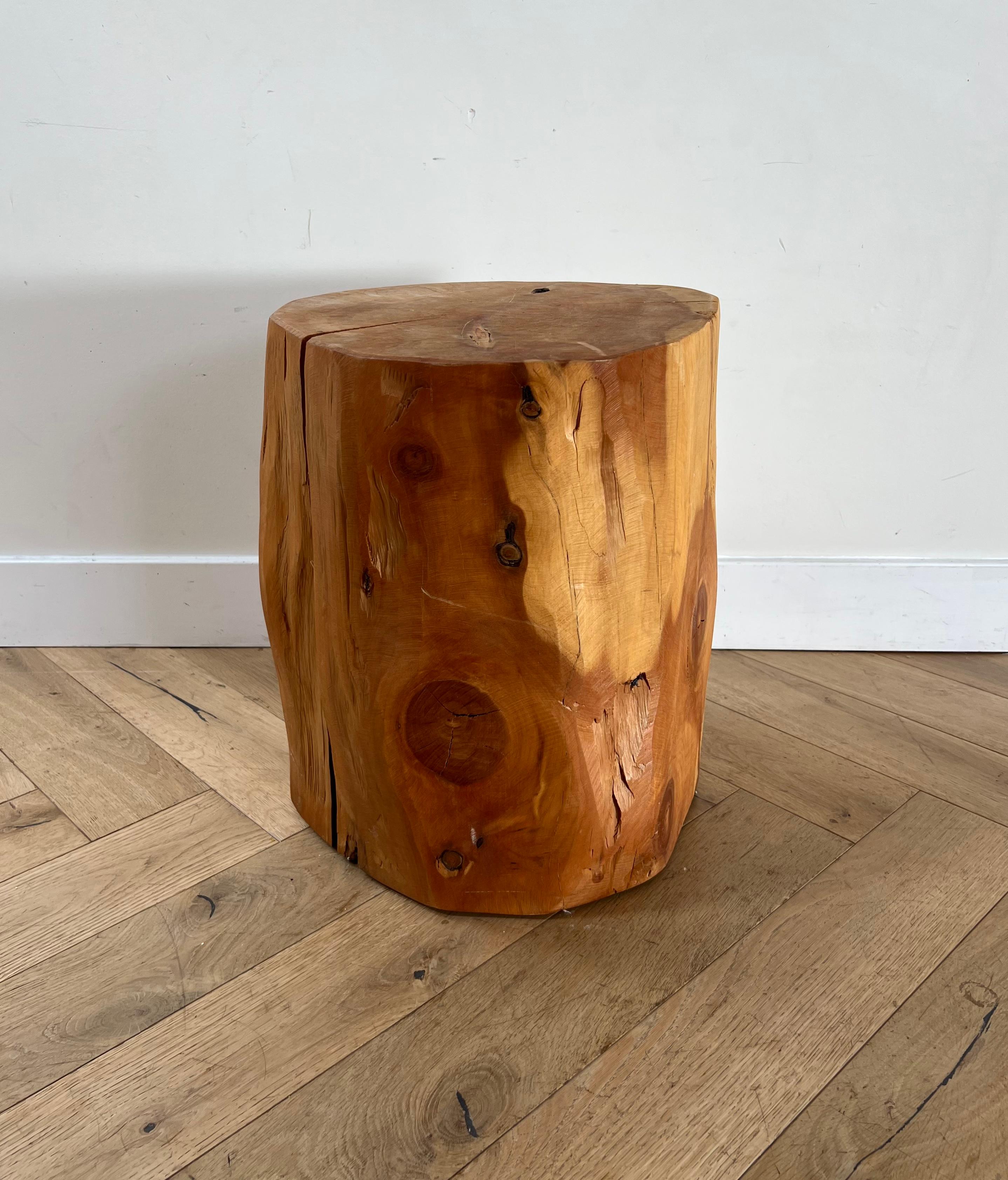 Argentine Tree Stump Side Table, 21st Century For Sale