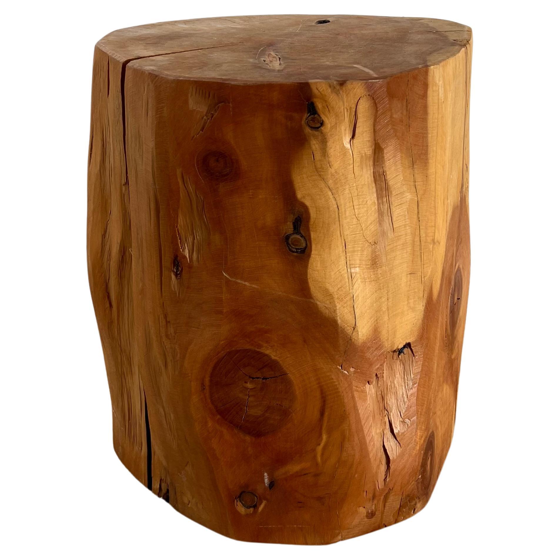 Tree Stump Side Table, 21st Century For Sale