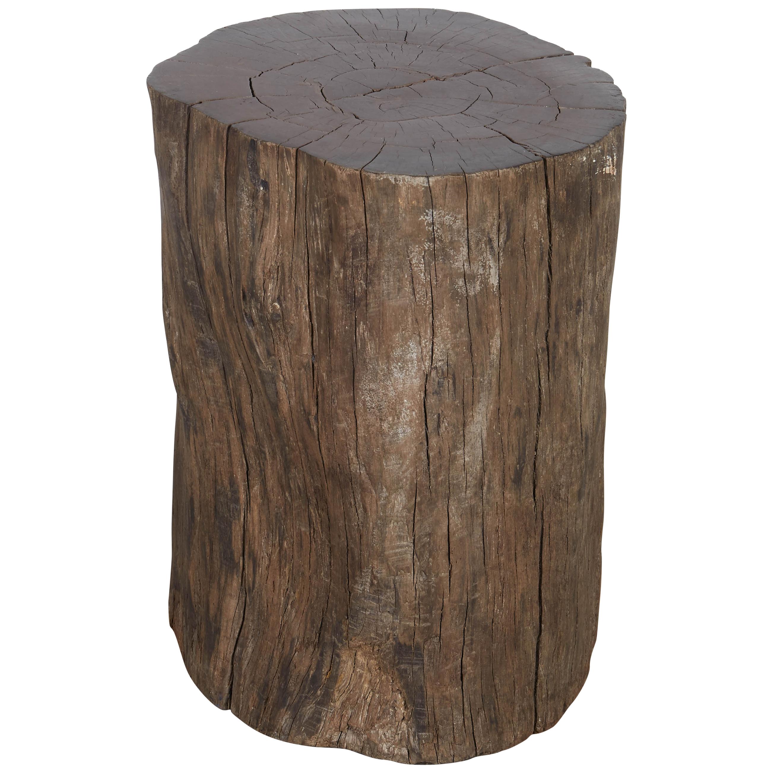Tree Stump Stool, Side Table