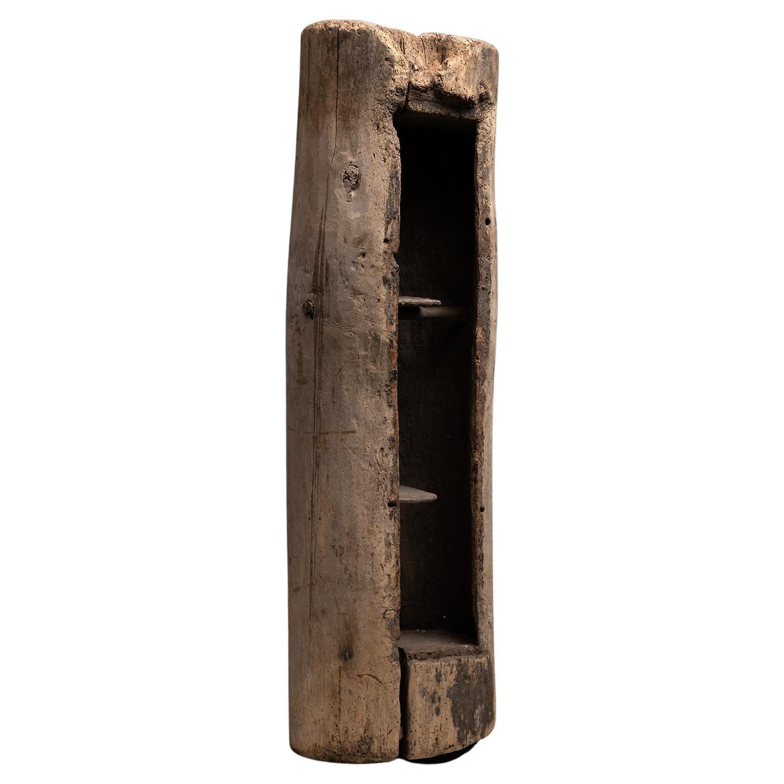 Tree Trunk Cabinet, France, circa 1900 For Sale