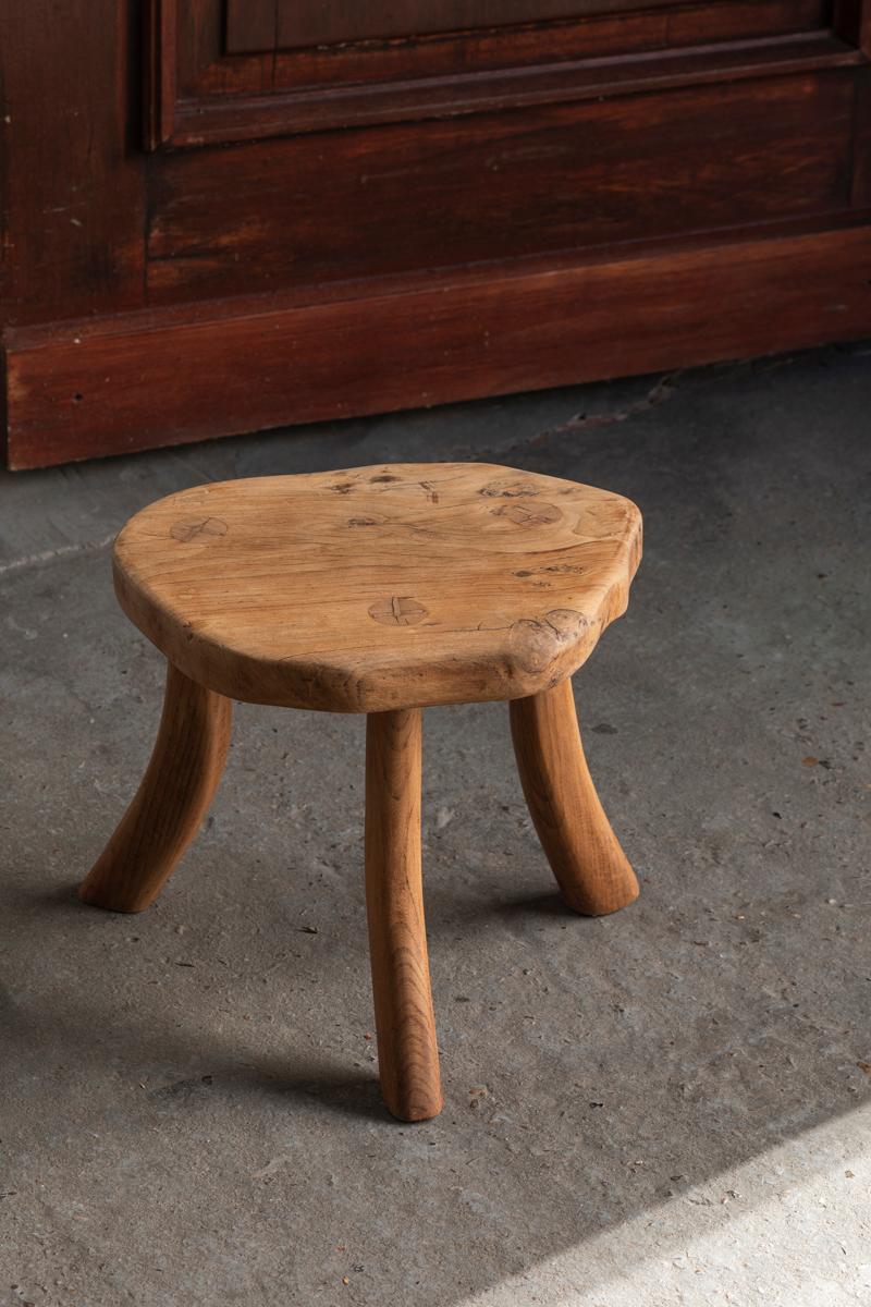 Tree trunk coffee table, France, 1970s 6