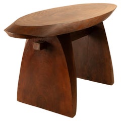 Tree trunk console/desk - France 1950