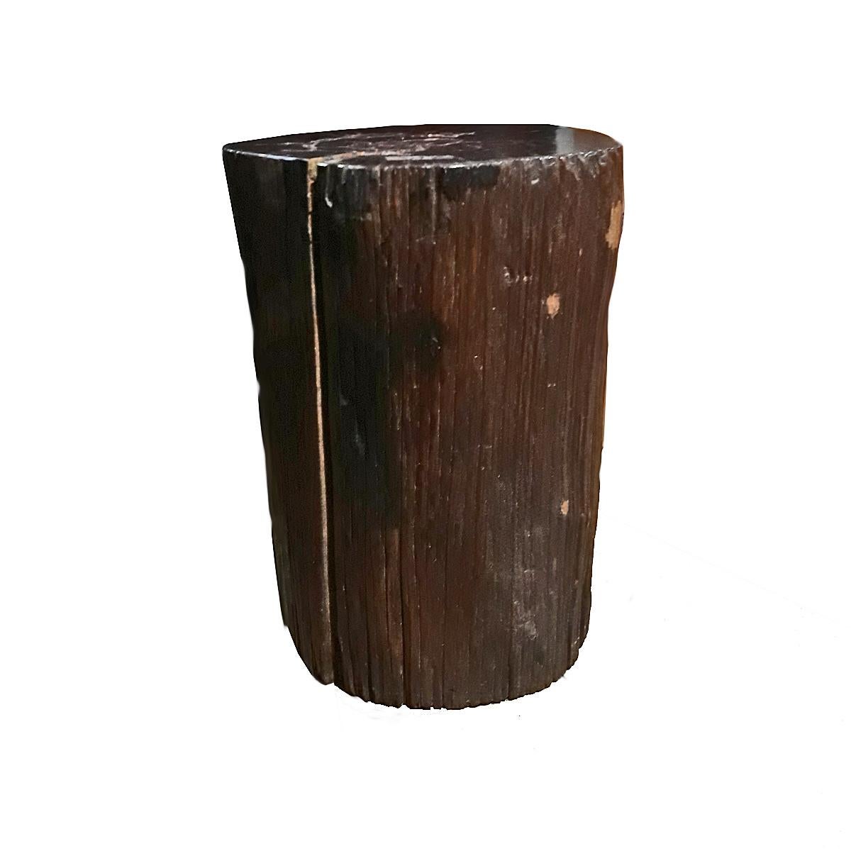 tree trunk end tables