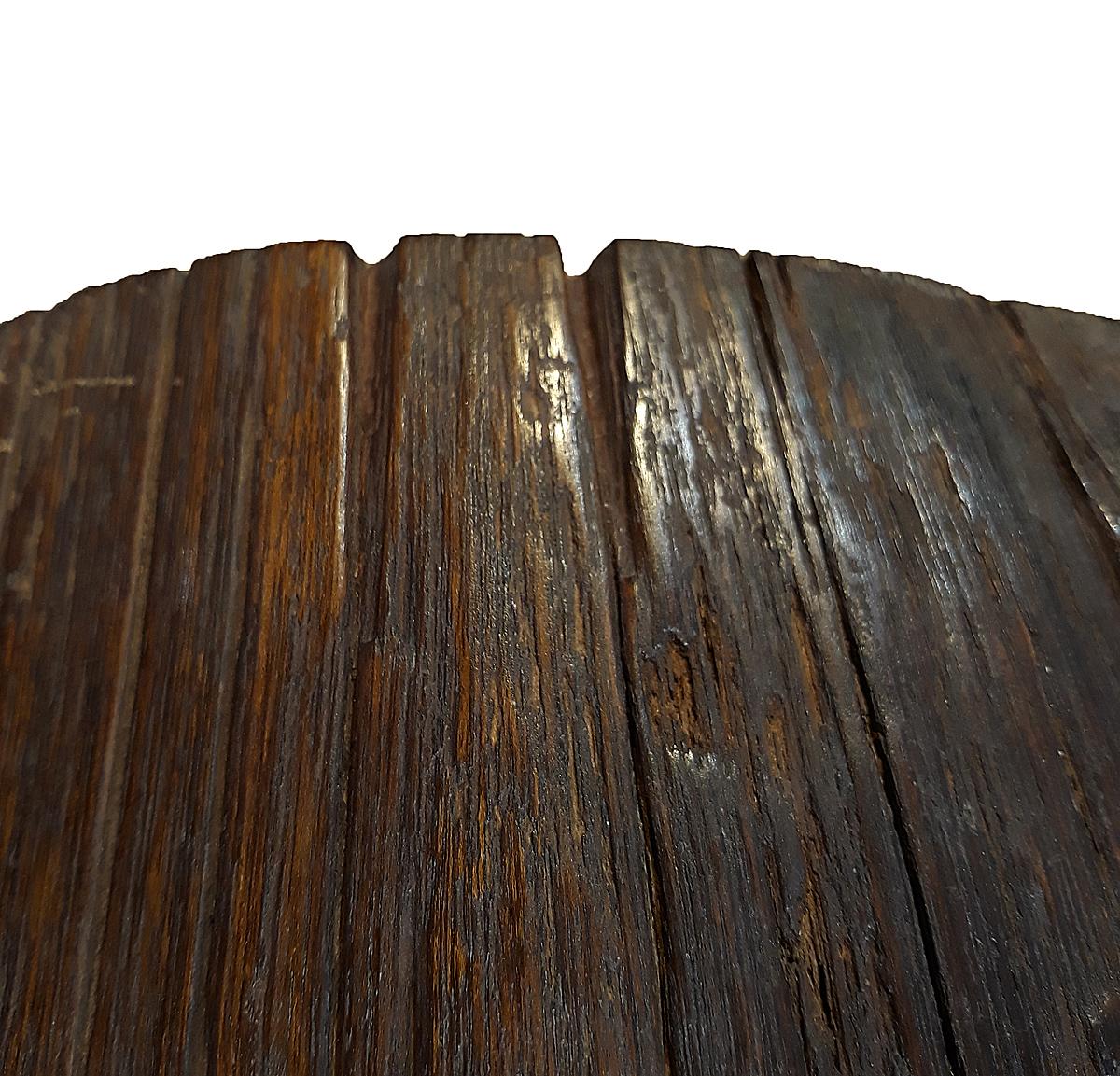 Contemporary Tree Trunk End Table from Indonesia