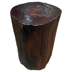 Tree Trunk End Table from Indonesia