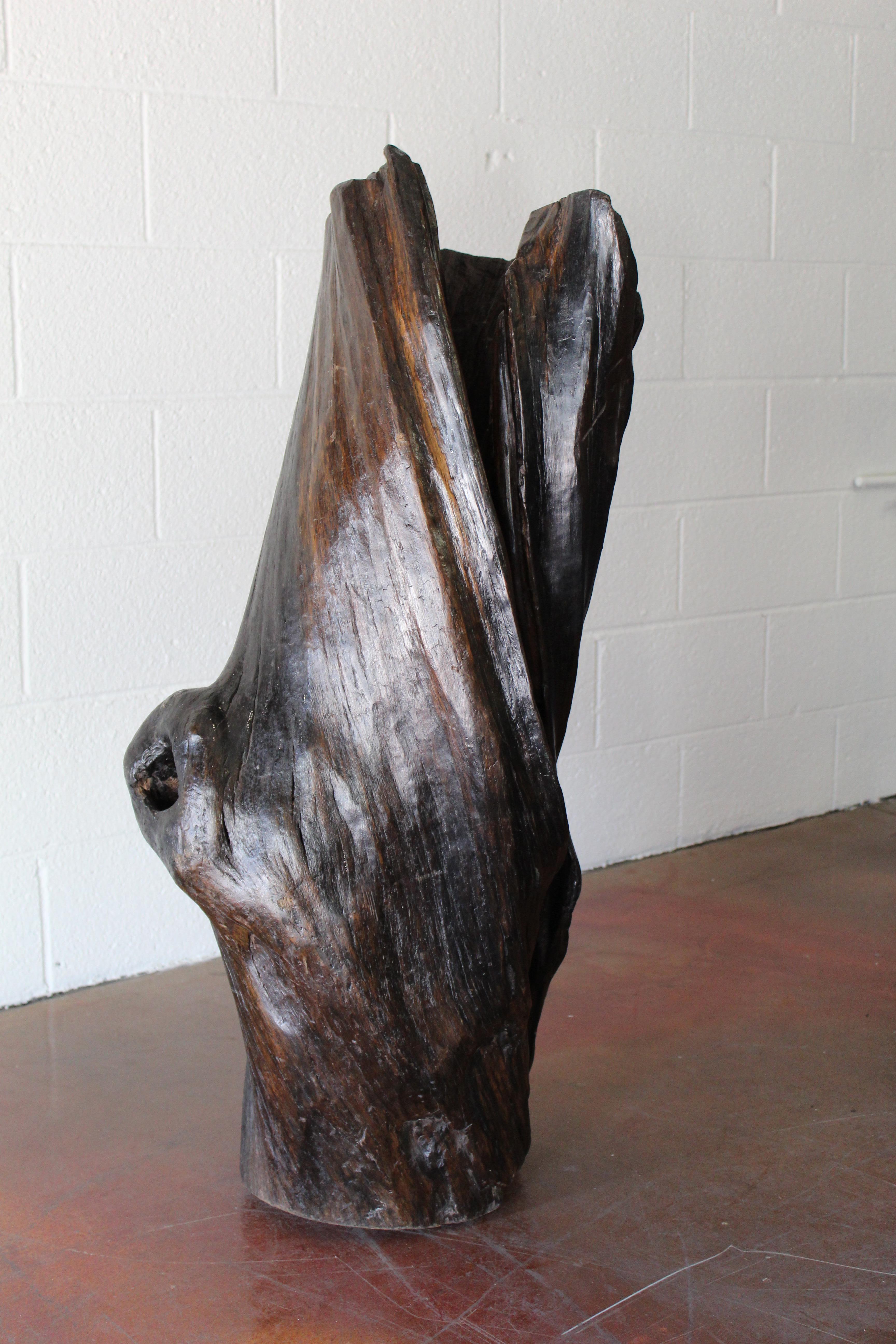 Organic Modern Tree Trunk Sculpture