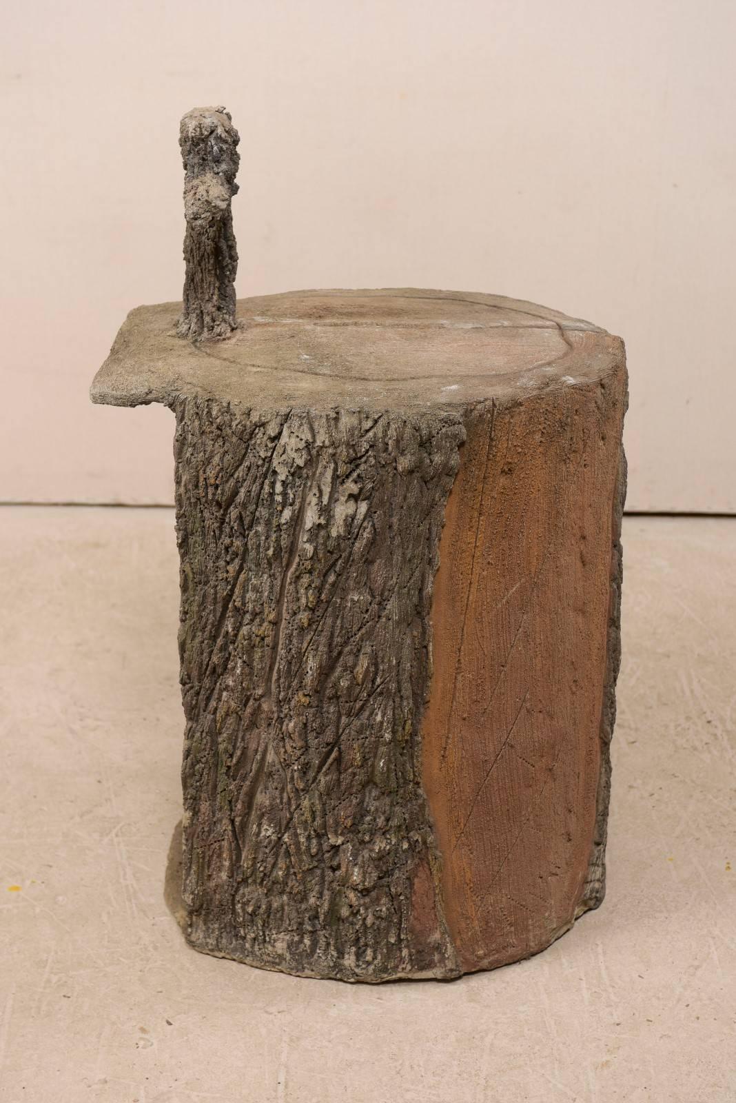 Tree-Trunk Style Faux Bois Alter/Niche Attributed to Popular Artist Dionicio R 1
