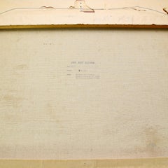 Trees in Snow Framed Oil on Canvas Ronald Davies