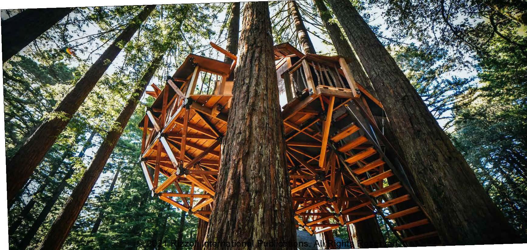 Treetop Hideaways Treehouses for Adults In New Condition For Sale In New York, NY