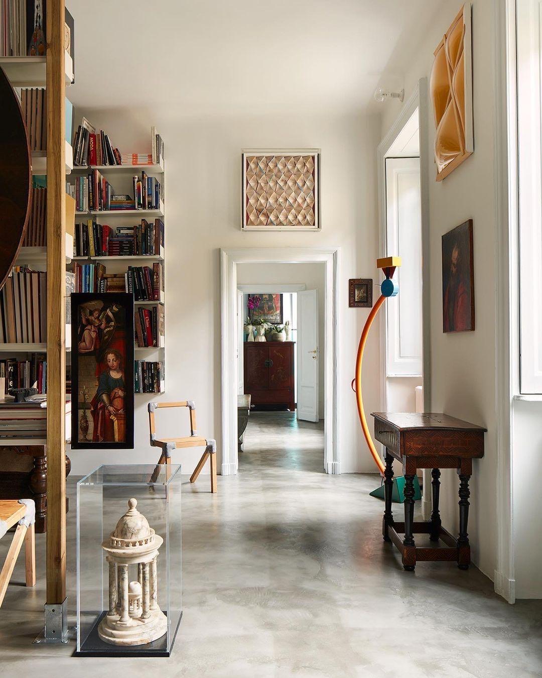 XXIe siècle et contemporain Treetops Lampadaire en métal peint de Memphis, Ettore Sottsass en vente