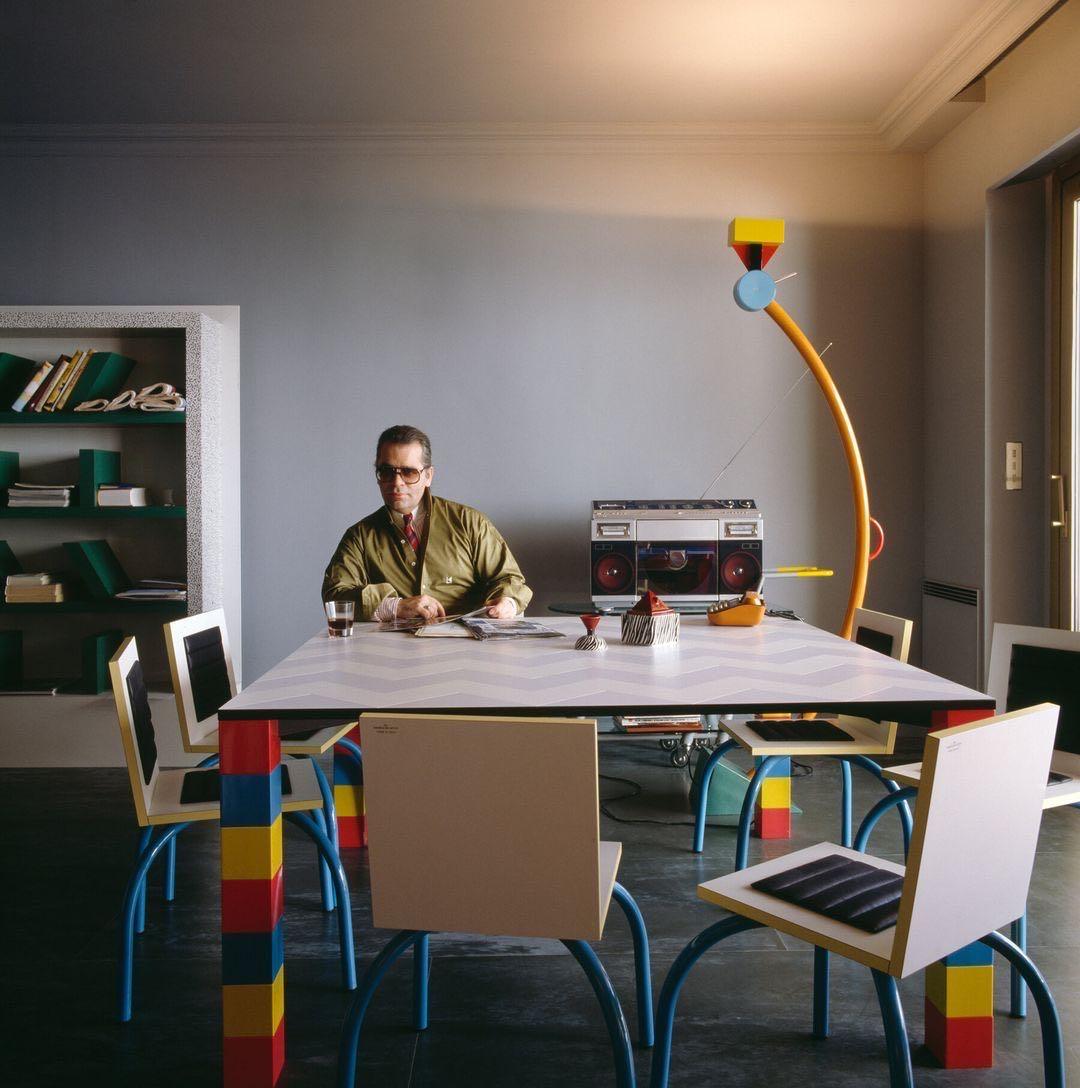 Treetops Lampadaire en métal peint de Memphis, Ettore Sottsass en vente 3