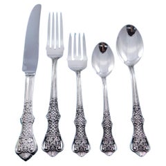 Juego de Cubiertos de Plata de Ley Trellis by Vera Wang Servicio de 30 piezas Cena Escasa