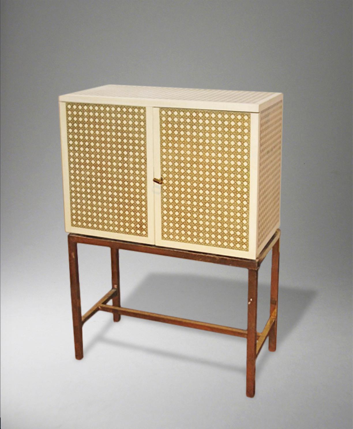 Mid-20th Century 'Trellis' Cabinet on Stand, by Piero Fornasetti, 1950s