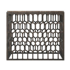 Trellis Cage Side Table