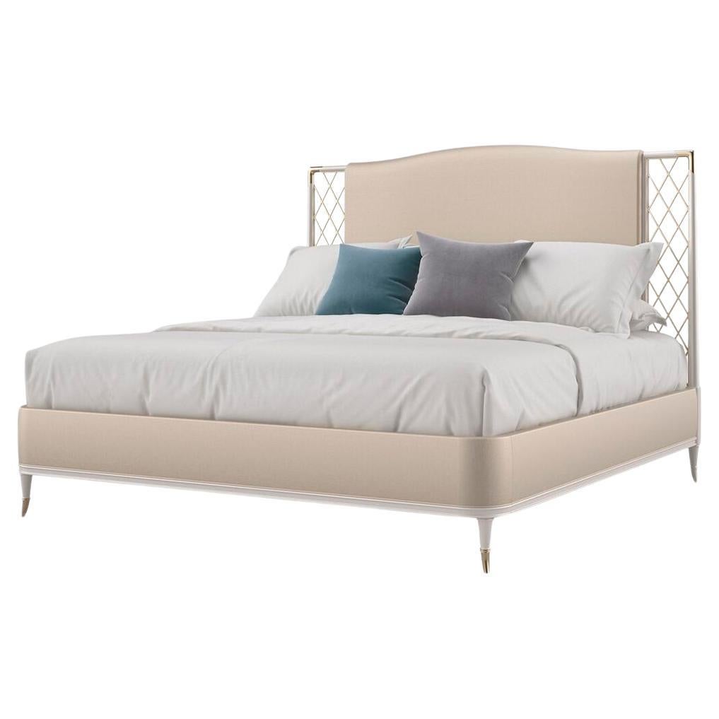 Trellis Modern King Bed For Sale
