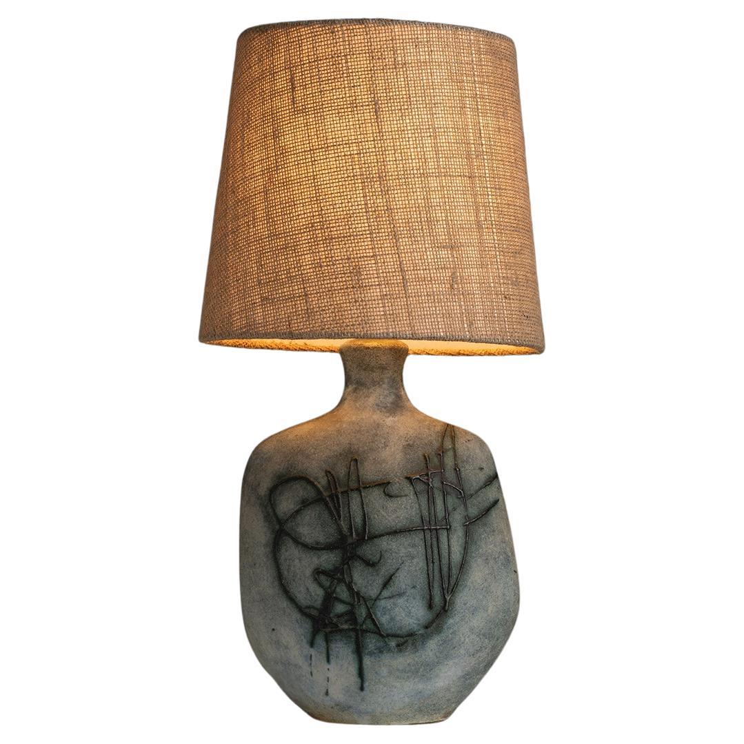 Tremaen Studio Pottery Lamp, England circa 1970