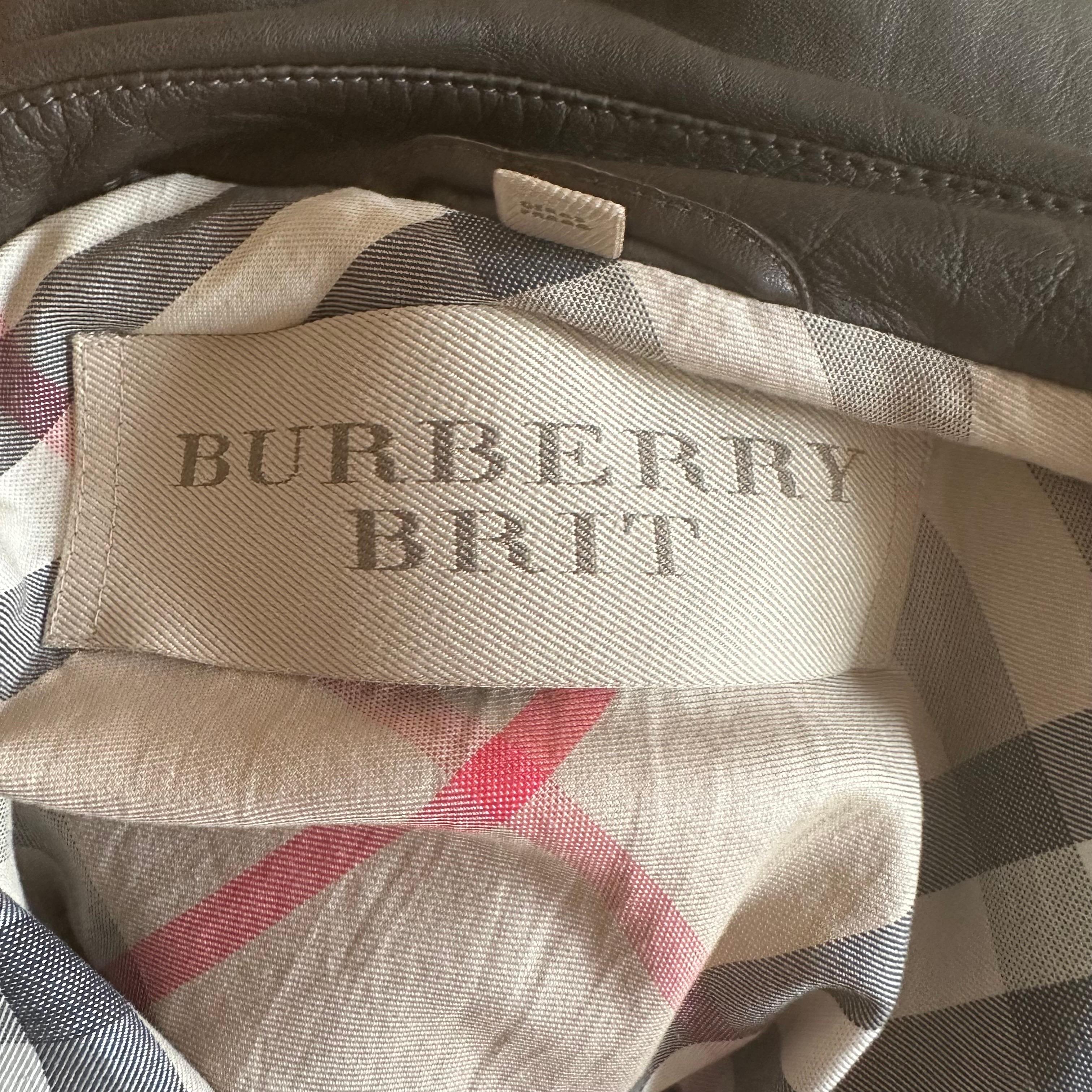 Trench in pelle Burberry  11