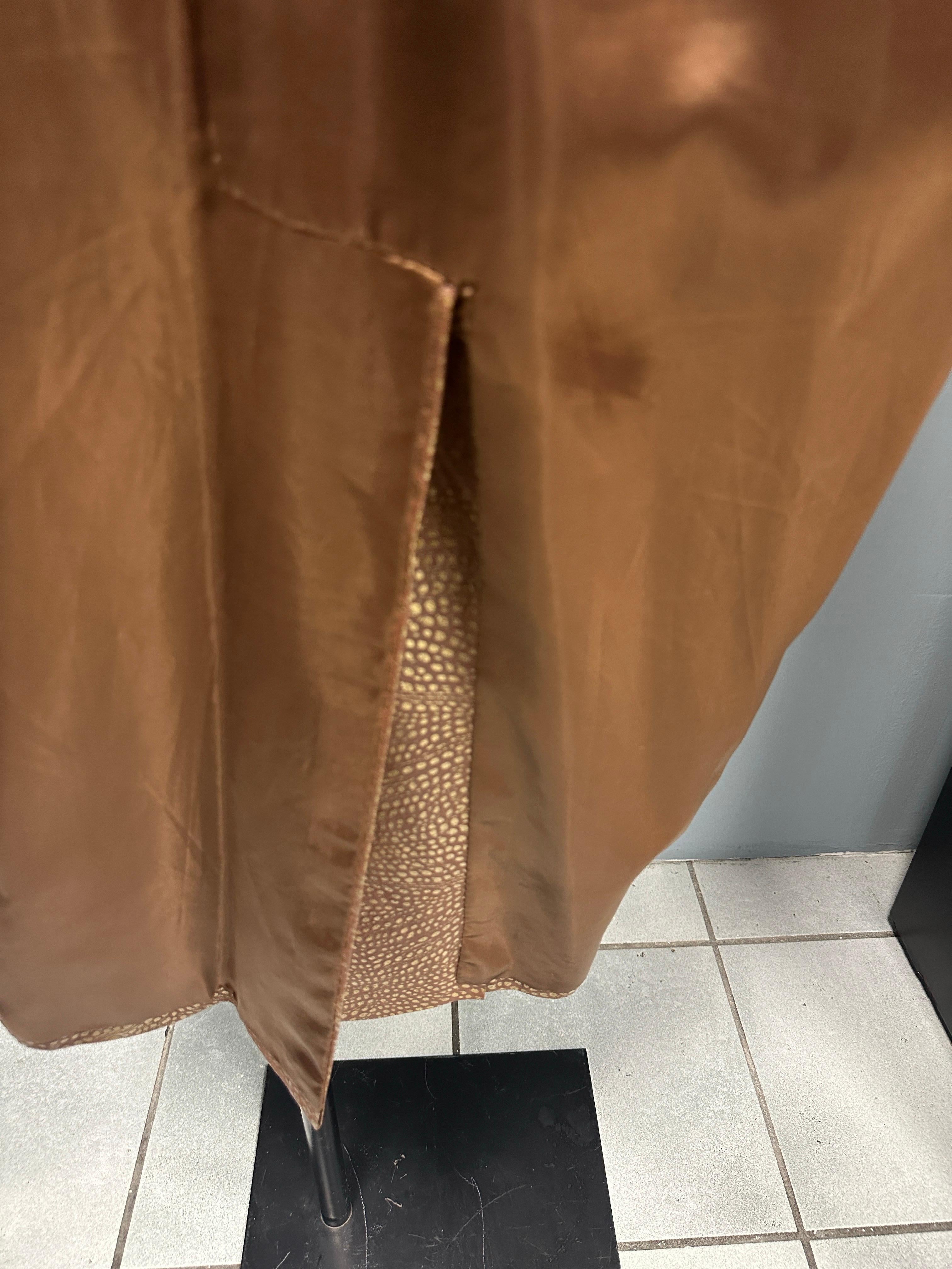 Trench in Pelle Yves Saint Laurent Rive Gauche  anni80 in ottime condizioni For Sale 13