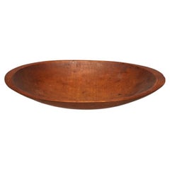 Trencher Large Oval Wooden Dough Bowl