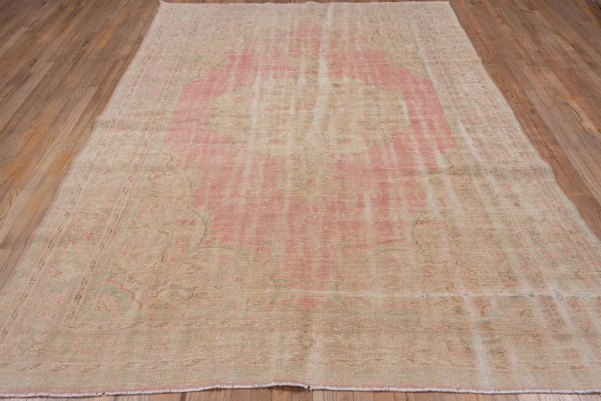 Trend Contemporary Brown Red Black Antique Rug im Zustand „Gut“ im Angebot in New York, NY
