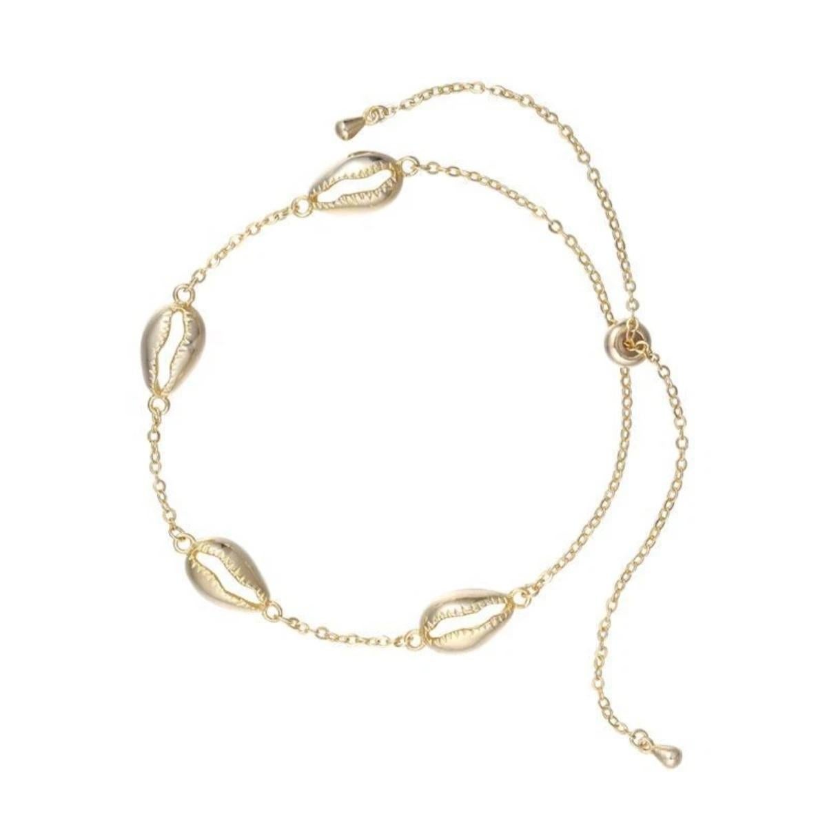 Trendy 925 Silber Armbänder Silberkette Muschel Charm Armbänder Weihnachten im Zustand „Neu“ im Angebot in Chicago, IL