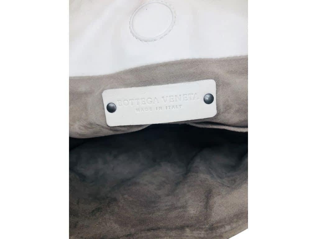 Gray Trendy Bottega Veneta Intrecciato Beverly Shoulder Bag For Sale