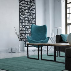 Trendy Shiny Rug 80 A